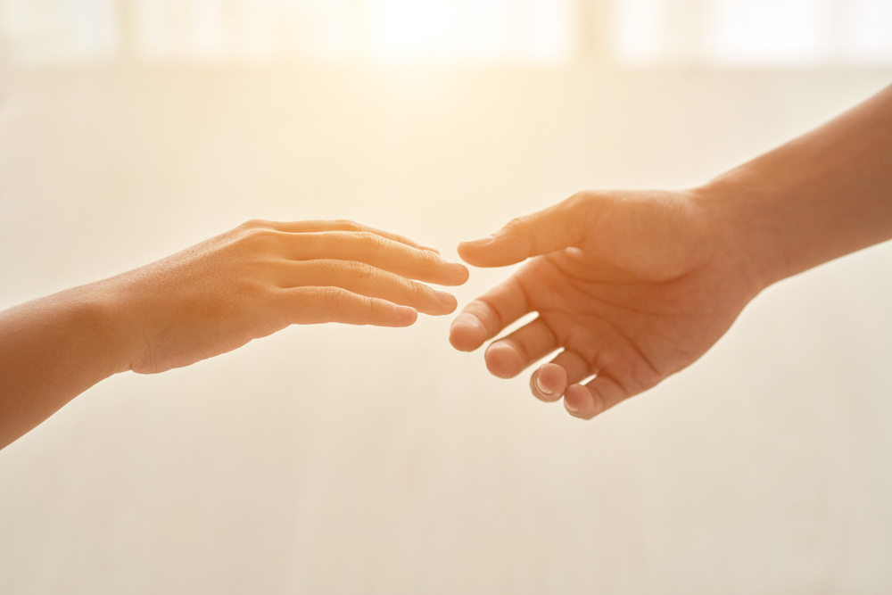 Helping hands in the community